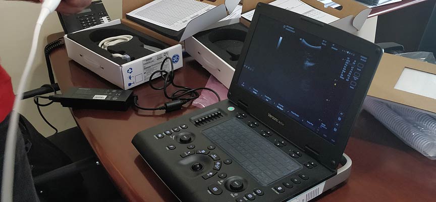 ecógrafo portátil Sanchonuño