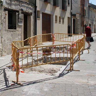 Comienzan los estudios arqueológicos previos a la reforma de la calle La Pelota