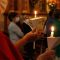 El Rosario de Antorchas iluminó el interior del Santuario de El Henar