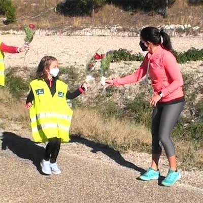 La carrera de relevos con flores para la virgen de El Henar celebra mañana su 63ª edición