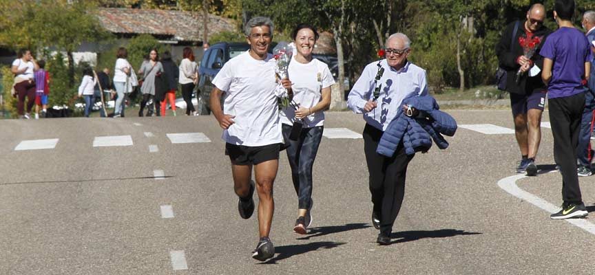 La carrera de relevos hasta El Henar cumple mañana 65 años