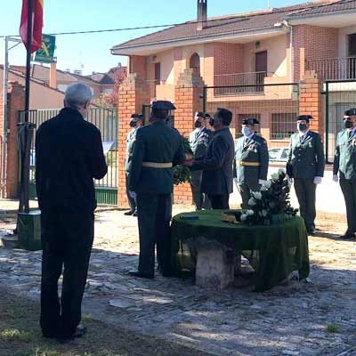 La Guardia Civil festejó a su patrona en Cuéllar