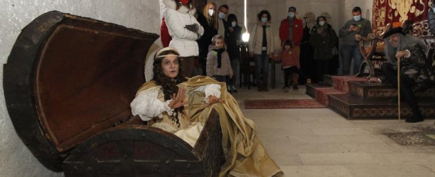 El espectáculo teatralizado `Castillo de ánimas´ regresa a la fortaleza cuellarana en noviembre