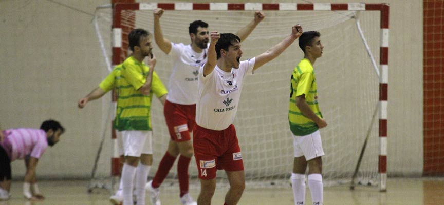 Imagen de archivo de un partido entre el FS Cuéllar y el Intersala Zamora disputado en Cuéllar