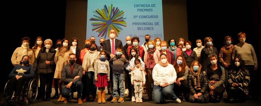 El teatro Juan Bravo acoge la entrega de los premios del Concurso provincial de Belenes