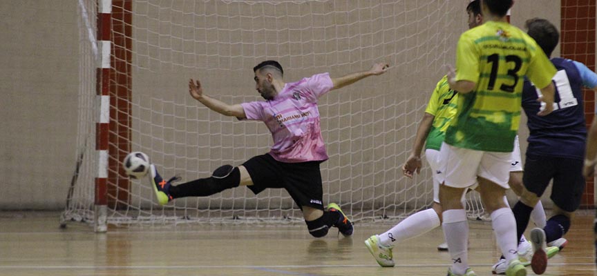 Partido entre el FS Cuéllar y el Valladolid Tierno Galván