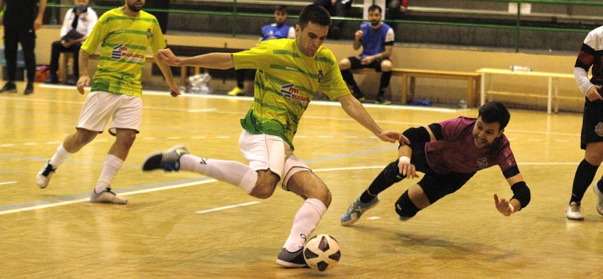 Partido entre FS Cuéllar Cojalba y Domotec León