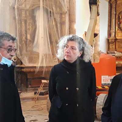 Olombrada aporta 13.000 euros a la restauración de las bóvedas barrocas de la iglesia de Moraleja de Cuéllar