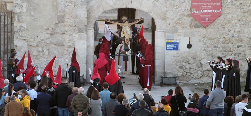 Procesión de Jueves Santo de 2022 en Cuéllar