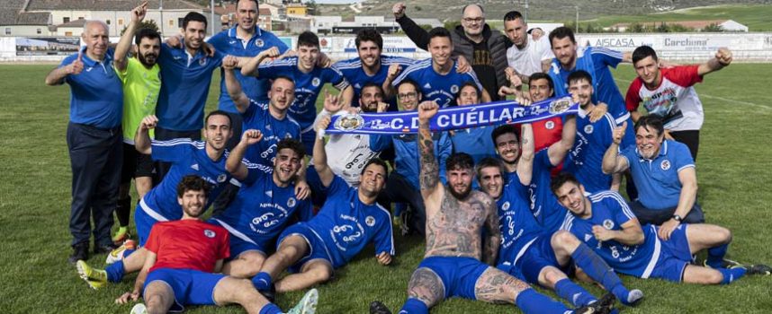 El CD Cuéllar Balompié, campeón de Liga 2021/22 (5-1)