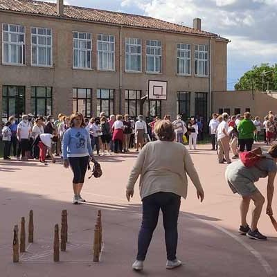 Fuenterrebollo acogió la primera jornada de Juegos Autóctonos de la Diputación