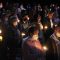 Más de 200 personas iluminaron con sus velas el entorno de la pradera de El Henar