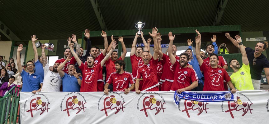 El CD Cuéllar se proclama campeón de la Copa Delegación 2022