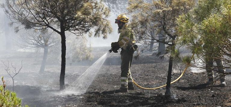 La Junta activa la alerta por riesgo meteorológico de incendios forestales desde mañana hasta el miércoles