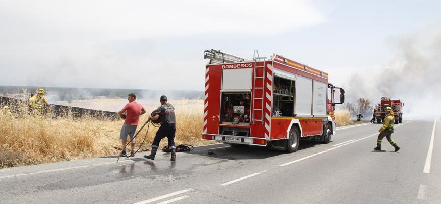 La Diputación solicitará 4 millones de euros a Medio Ambiente para el servicio de extinción de incendios