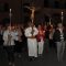 Miles de velas iluminaron el santuario de El Henar en la víspera de la romería de la virgen