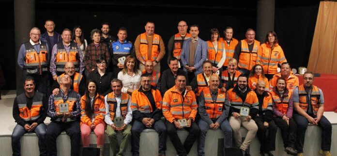 Homenaje 15 aniversario Protección Civil Cuéllar