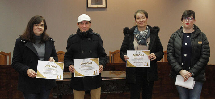 Entrega de los premiso del COncurso de Belenes de Villa y Tierra de Cuéllar 2013
