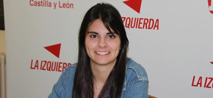 Lucía Arranz, candidata de IU a la alcaldía de Cuéllar. | Foto: IU Cuéllar |