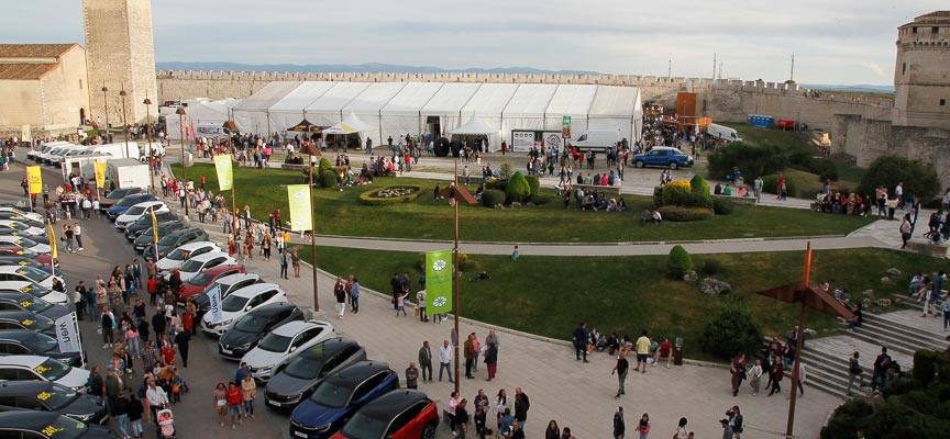 Imagen general de la Feria de Cuéllar 2023. | Foto: Gabriel Gómez |