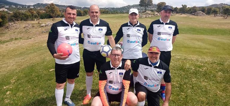 El equipo de Footgolf Cuéllar deja buenas sensaciones en Los Ángeles de San Rafael