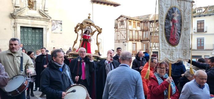 Procesión del Niño de la Bola en Año Nuevo de 2024