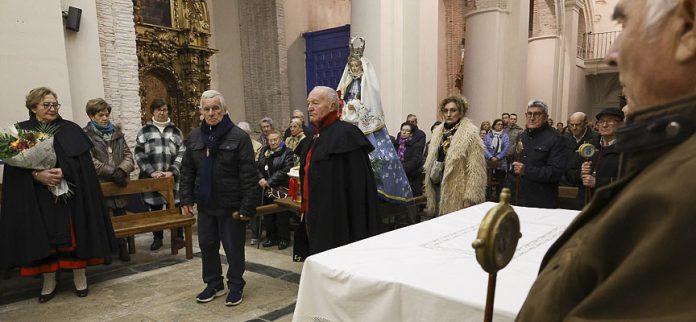 Celebración de Las Candelas en Cuéllar en 2024. | Foto: Gabriel Gómez |