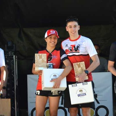 Marina Muñoz logra el oro en el campeonato regional de duatlón sprint
