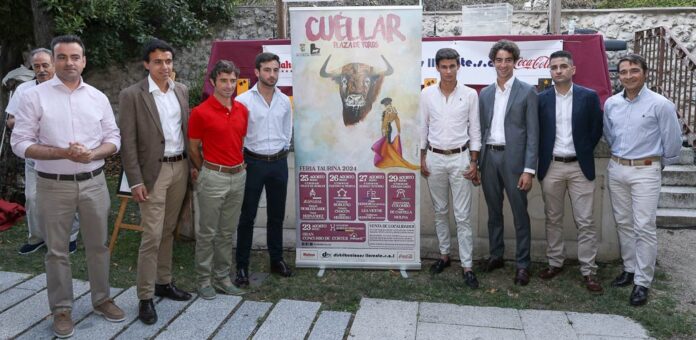 Presentación de la feria taurina de Cuéllar de 2024. | Foto: Gabriel Gómez |