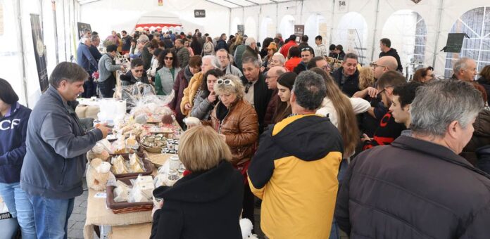 Feria de la Trufa Negra en Cogeces del Monte 2024. | Foto: Gabriel Gómez |