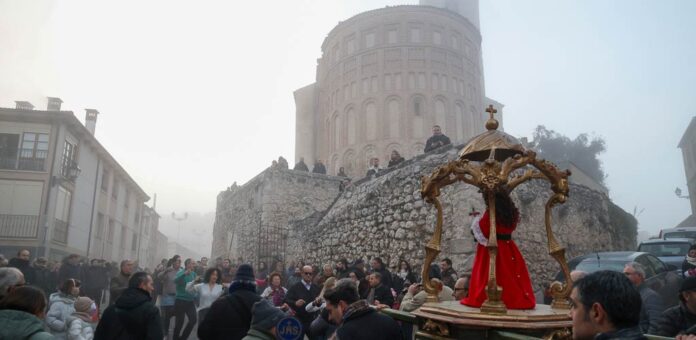 Procesión del Niño de la Bola en Año Nuevo de 2025. | Foto: Gabriel Gómez |