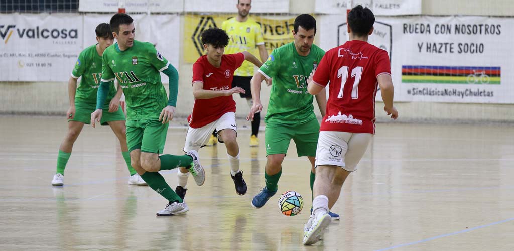 cojalba-tres-columnas-2-2025-ES-GGG_0731 Partido disputado en Cuéllar entre el FS Cuéllar Cojalba y el Tres Columnas. | Foto: Gabriel Gómez |