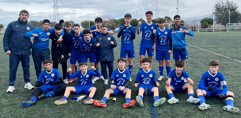 Equipo Infantil A del CD Cuéllar. | Foto: CD Cuéllar |
