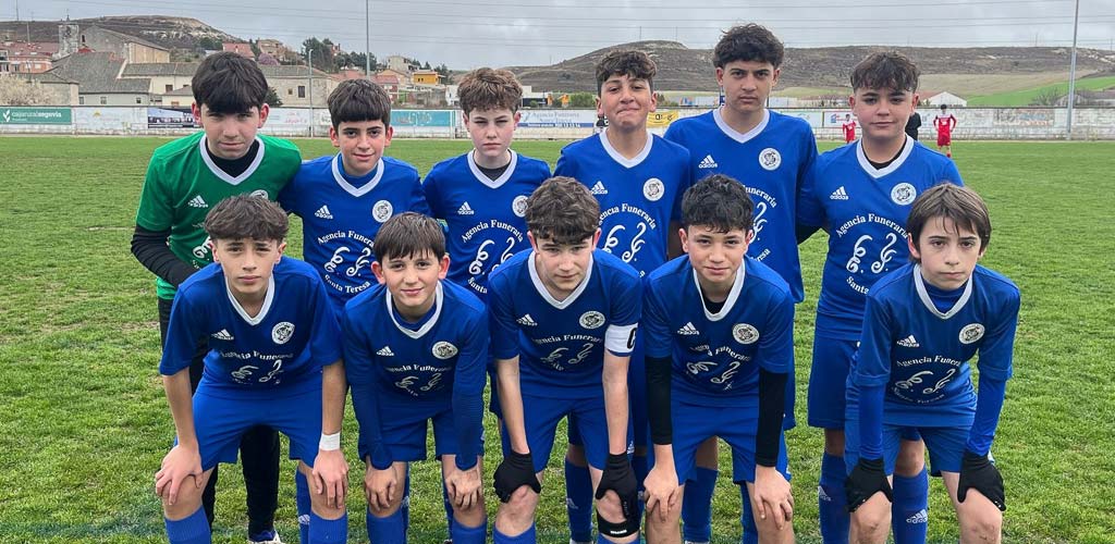 Equipo Infantil A del CD Cuéllar. | Foto: CD Cuéllar |