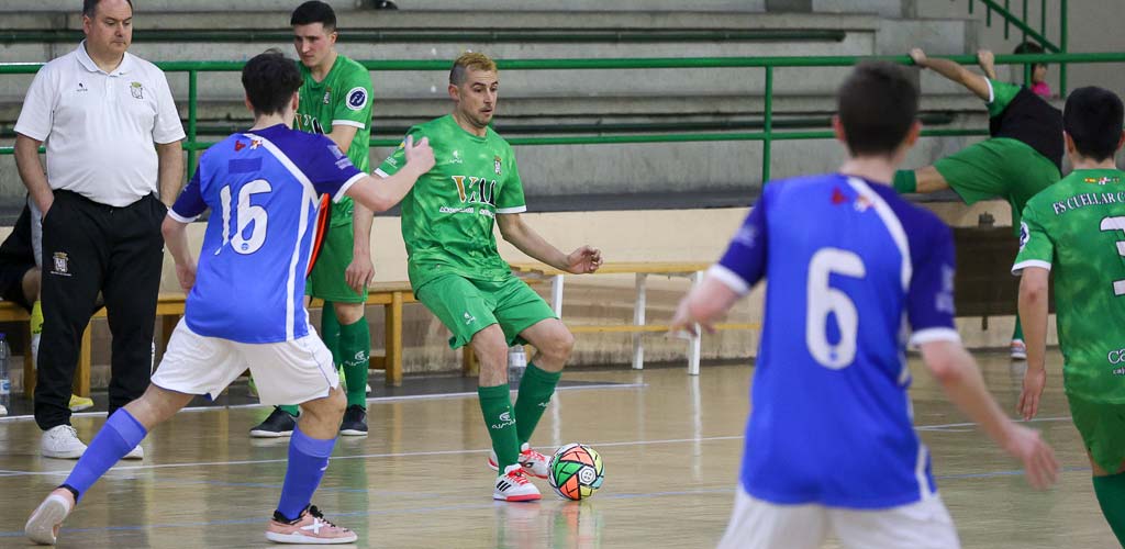 cojalba-valladolid-sport-sala-2025-ES-GGG_3172 Partido entre el FS Cuéllar Cojalba y el Valladolid Sport Sala. | Foto: Gabriel Gómez |
