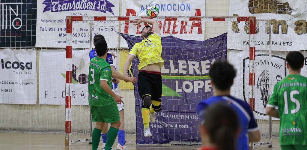 cojalba-valladolid-sport-sala-2025-ES-GGG_3182 Partido entre el FS Cuéllar Cojalba y el Valladolid Sport Sala. | Foto: Gabriel Gómez |