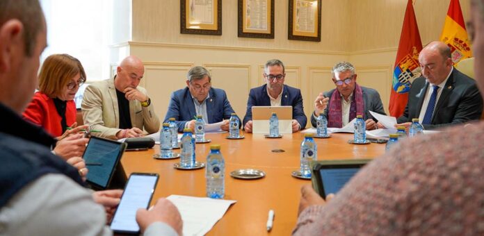 Junta de Gobierno de la Diputación de Segovia. | Foto: Diputación de Segovia |