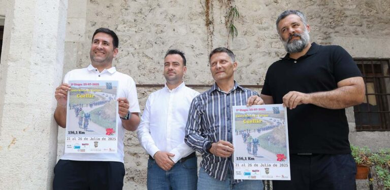 La tercera etapa de la Vuelta a Castilla y León Sub-23 y Élite concluye en Cuéllar