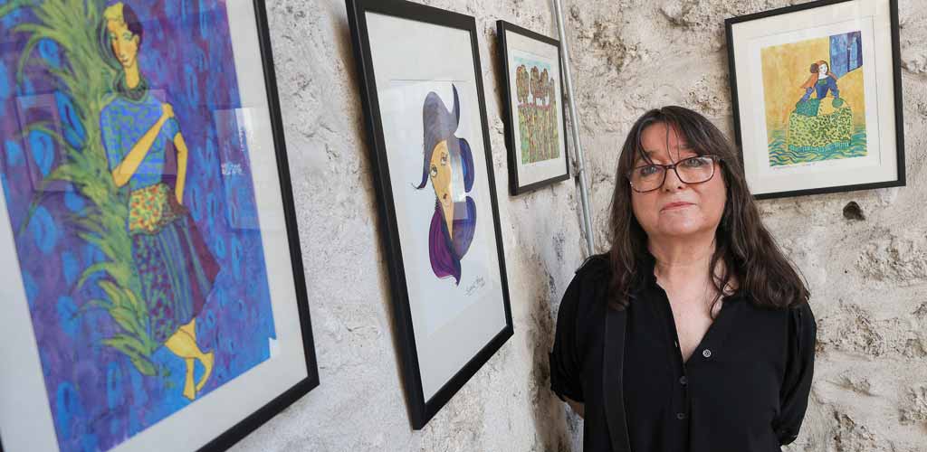 exposicion-esperanza-herranz-festeamus-2025-ES-GGG_8713 Exposición «Dibujos» de Esperanza Herranz dentro del Festeamus de 2025. | Foto: Gabriel Gómez |