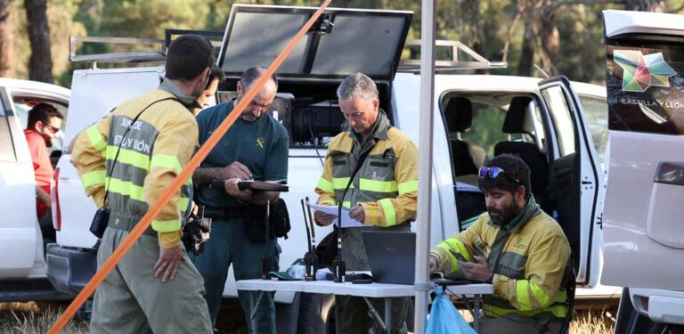 El incendio de Frumales afectó a 48 hectáreas del Común Grande de las Pegueras