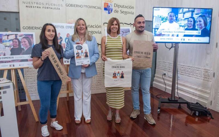 La campaña de bonos comercio ‘Consume Rural’ de la Diputación comienza el 1 de septiembre