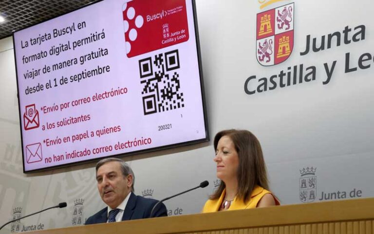 La Junta anticipa la implantación de la gratuidad en el transporte con Buscyl en septiembre