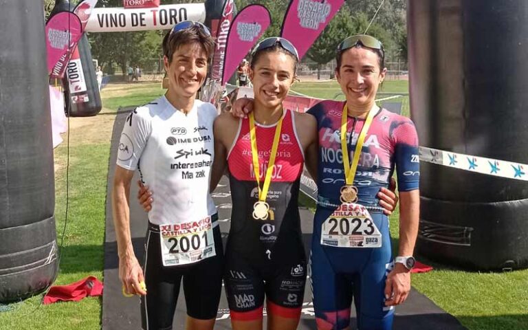 Marina Muñoz estrenó el palmarés de la nueva distancia de Desafío Castilla y León