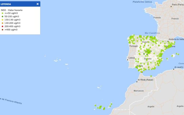 La Junta recomienda tomar medidas de precaución ante la alta concentración de partículas de los incendios forestales