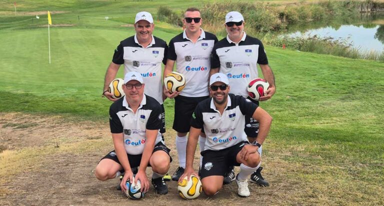 El equipo de Footgolf Cuéllar brilla antes del cierre de la Superliga