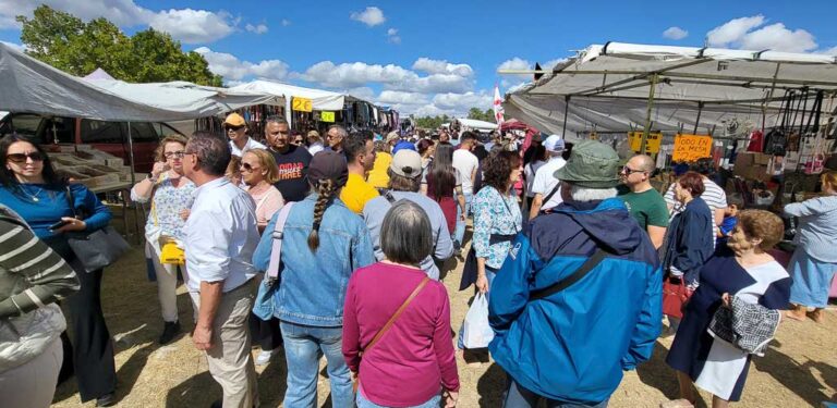 La Romería de la Virgen de El Henar estará acompañada de más de 165 puestos de venta ambulante