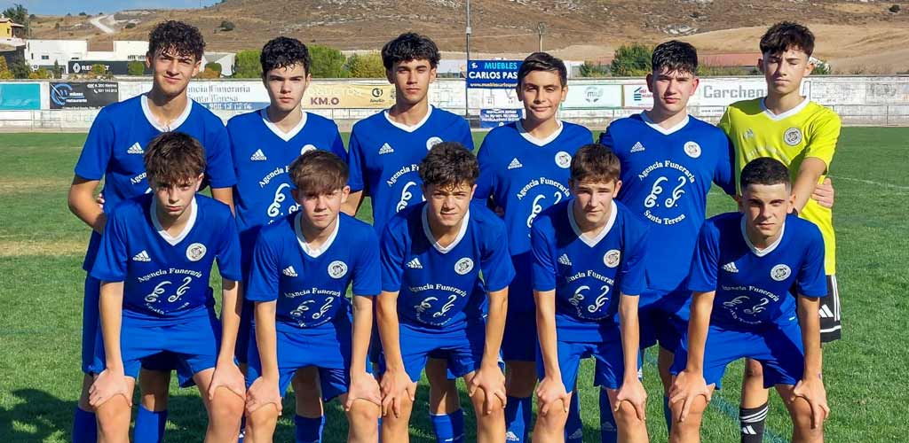 Equipo Cadete del CD Cuéllar. | Foto: CD Cuéllar |