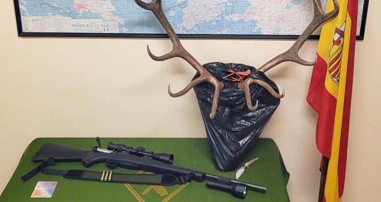 La Guardia Civil investiga a un joven por presunta caza ilegal en Zarzuela del Pinar