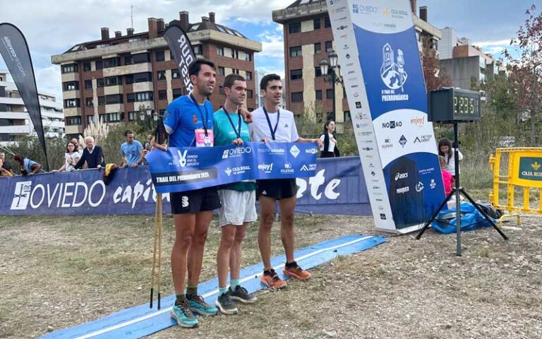 El cuellarano Carlos Velasco demuestra su buena forma en el Trail Prerrománico de Oviedo y el Gran Trail Peñalara
