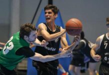 El Baloncesto Cuéllar arranca la liga con un trabajado triunfo a domicilio ante el Óptica Luxot CBS (54-60) Partido entre el Club Baloncesto Cuéllar y el CBS Óptica Luxot. | Foto: Gabriel Gómez |